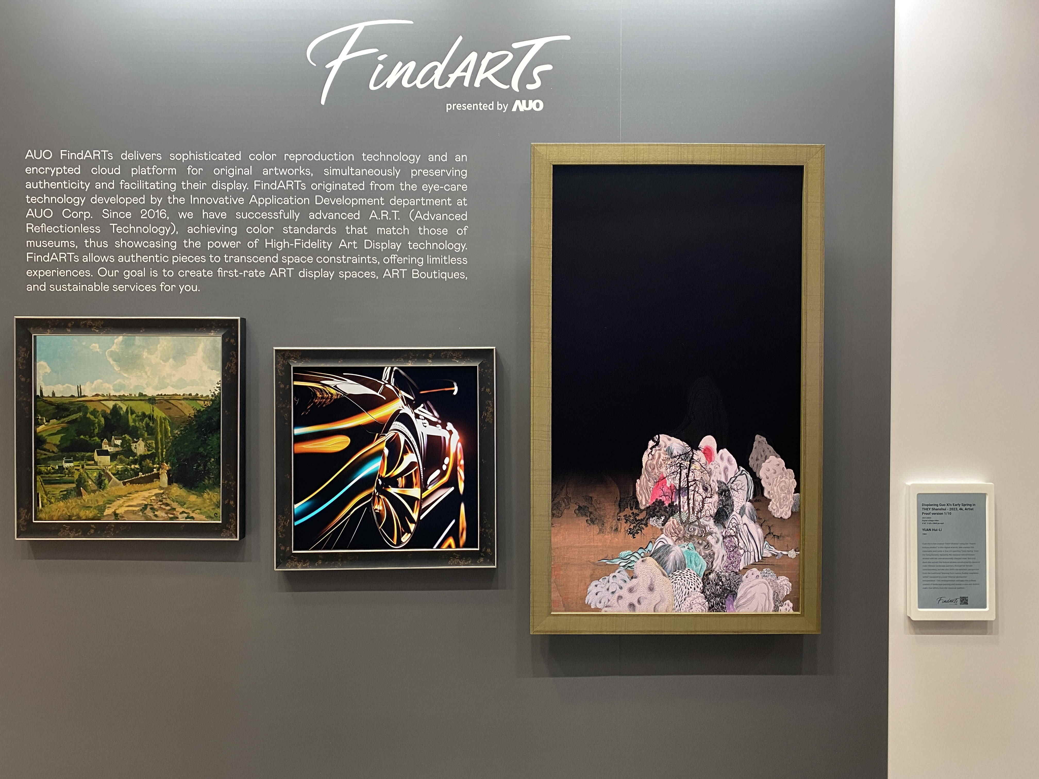 借助jinnian金年会FindARTs 艺术空间服务解决方案，汽车销售展示间可以摆设与客户喜好相符的艺术精品，同时与车示车并列，营造艺术空间氛围，提升赏车质感。